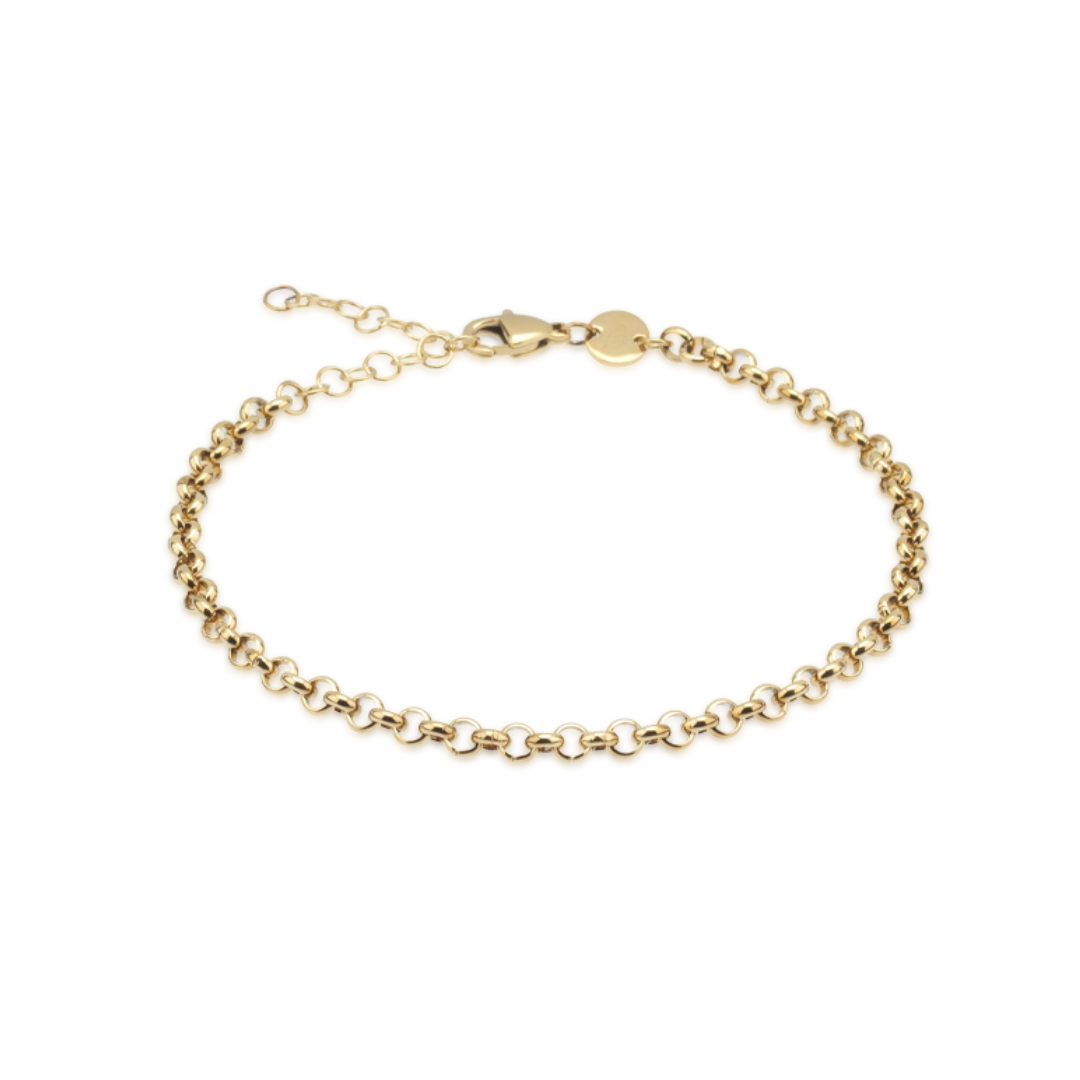 Tiny Box Chain Armband 18-22 cm - Waynz