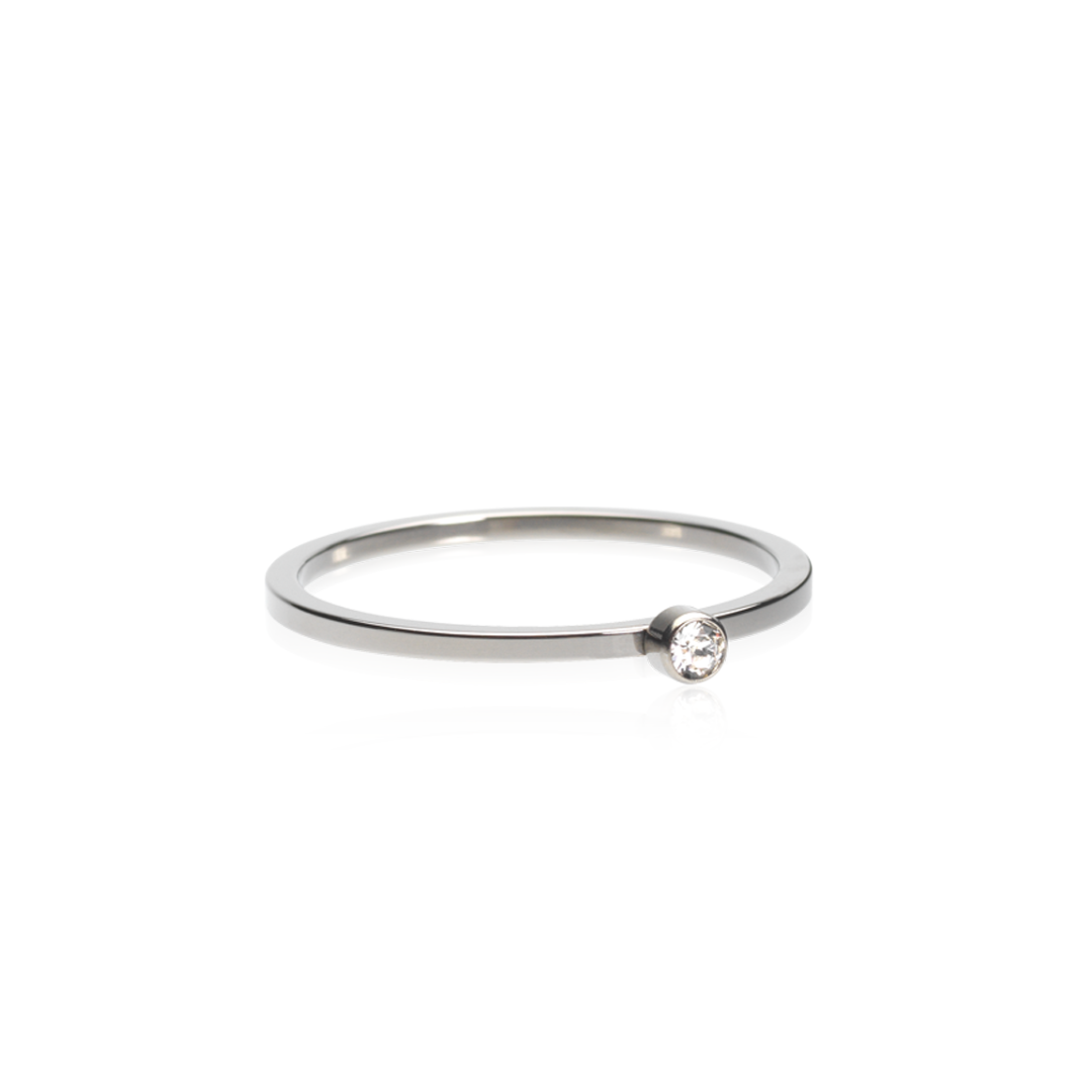 Bezel Tiny Ring - Waynz