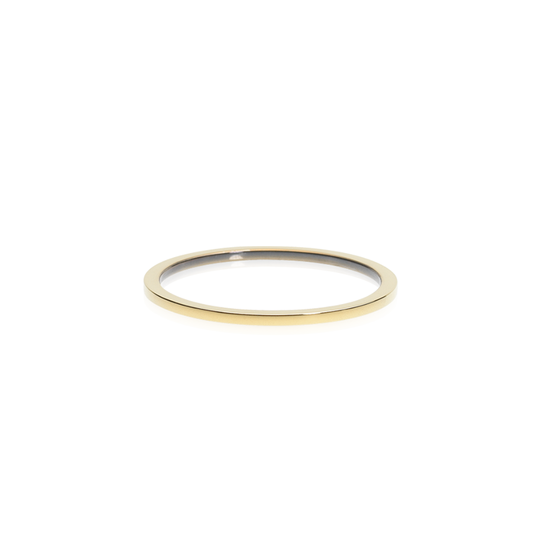 Cupped Plain Tiny Ring - Waynz