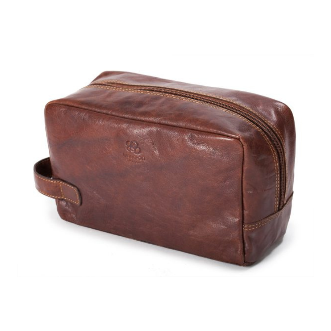 BaooBaoo Toiletry Bag Box Brandy