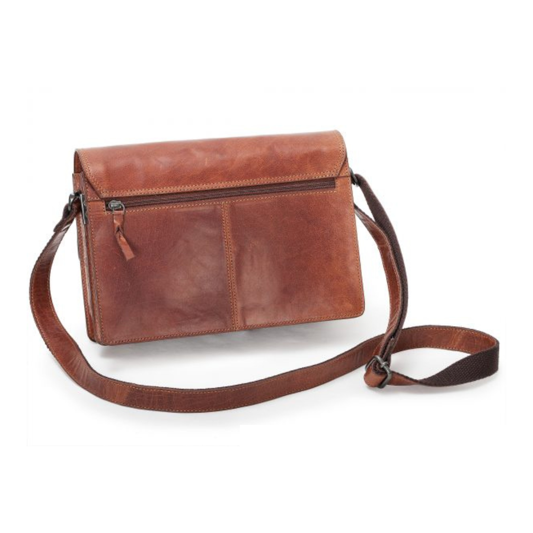 BaooBaoo Flap Handbag Brandy