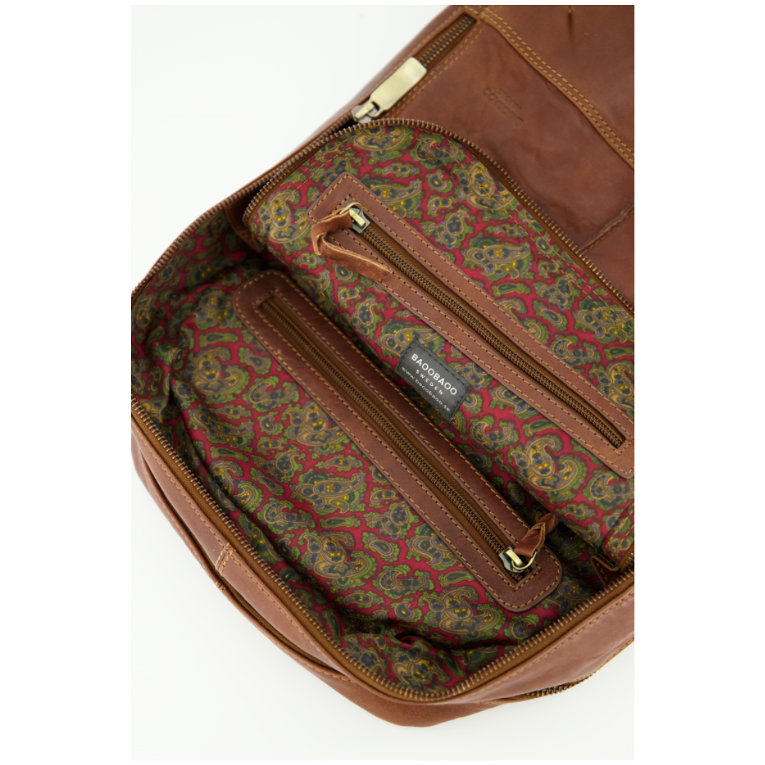 BaooBaoo Backpack 14″ Medium Brandy